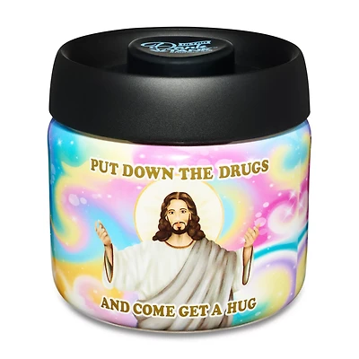 Put Down Drugs Come Get a Hug Stash Jar - 13.5 oz
