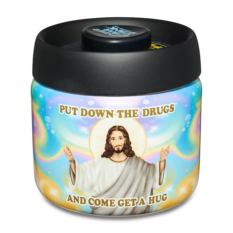 Put Down Drugs Come Get a Hug Stash Jar - 13.5 oz