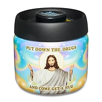 Put Down Drugs Come Get a Hug Stash Jar - 13.5 oz