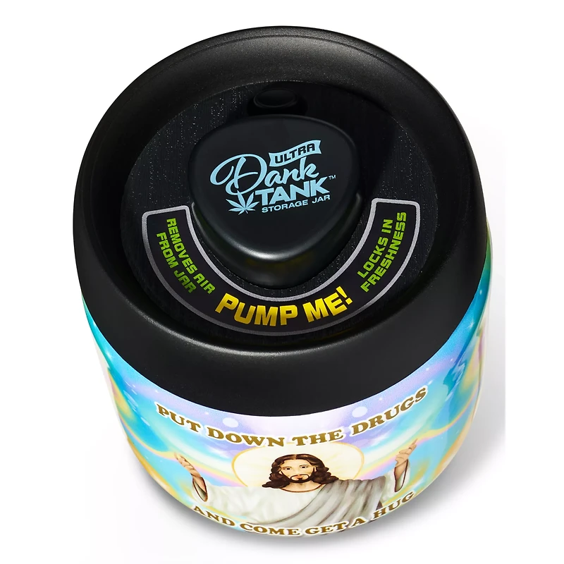 Put Down Drugs Come Get a Hug Stash Jar - 13.5 oz