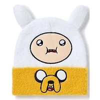 Finn and Jake Big Face Cuff Beanie Hat - Adventure Time