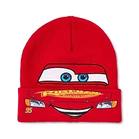 Lightning McQueen Big Face Cuff Beanie