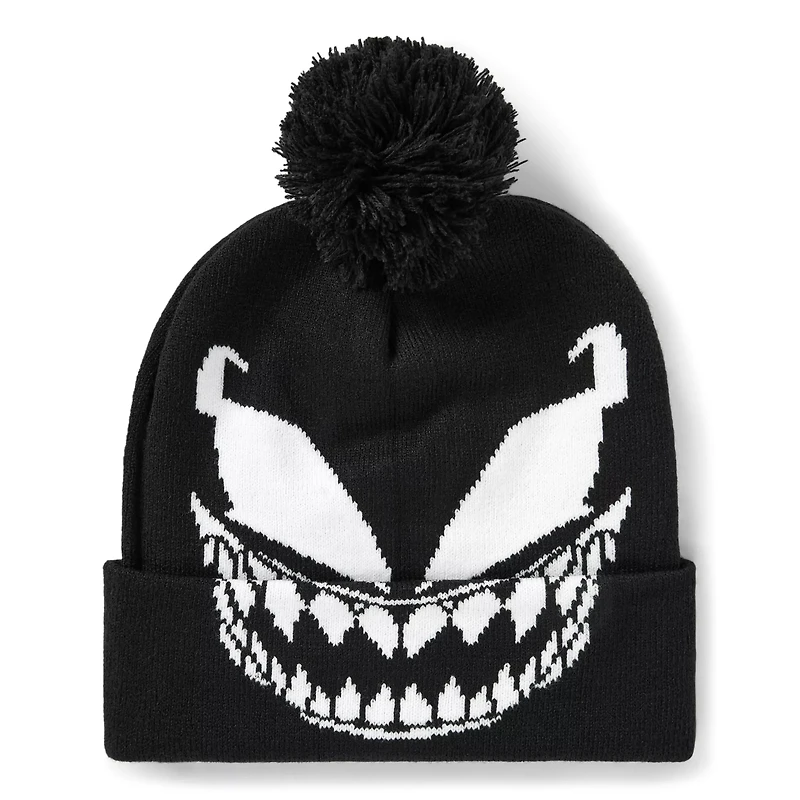 Venom Big Face Cuff Beanie Hat - Marvel