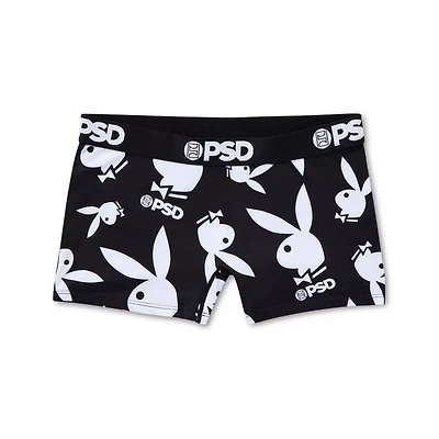 PSD Playboy Bunny Black Boyshorts