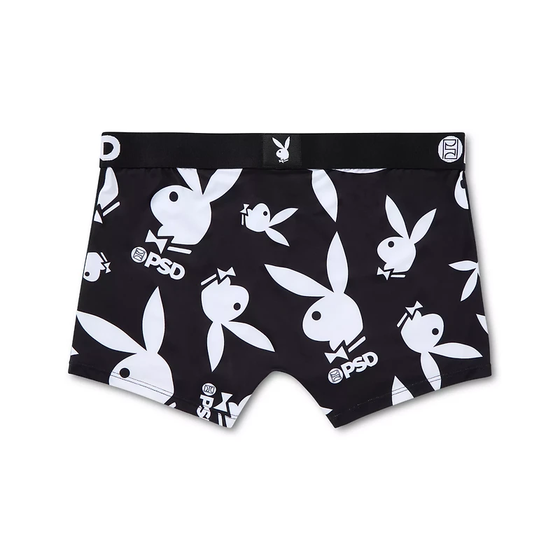PSD Playboy Bunny Black Boyshorts