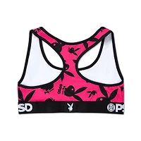 PSD Playboy Bunny Hot Pink Sports Bra