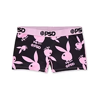 PSD Playboy Bunny Black and Pink Boyshorts