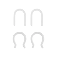 Multi-Pack Clear Bioflex Septum Retainers 2 Pair - 16 Gauge