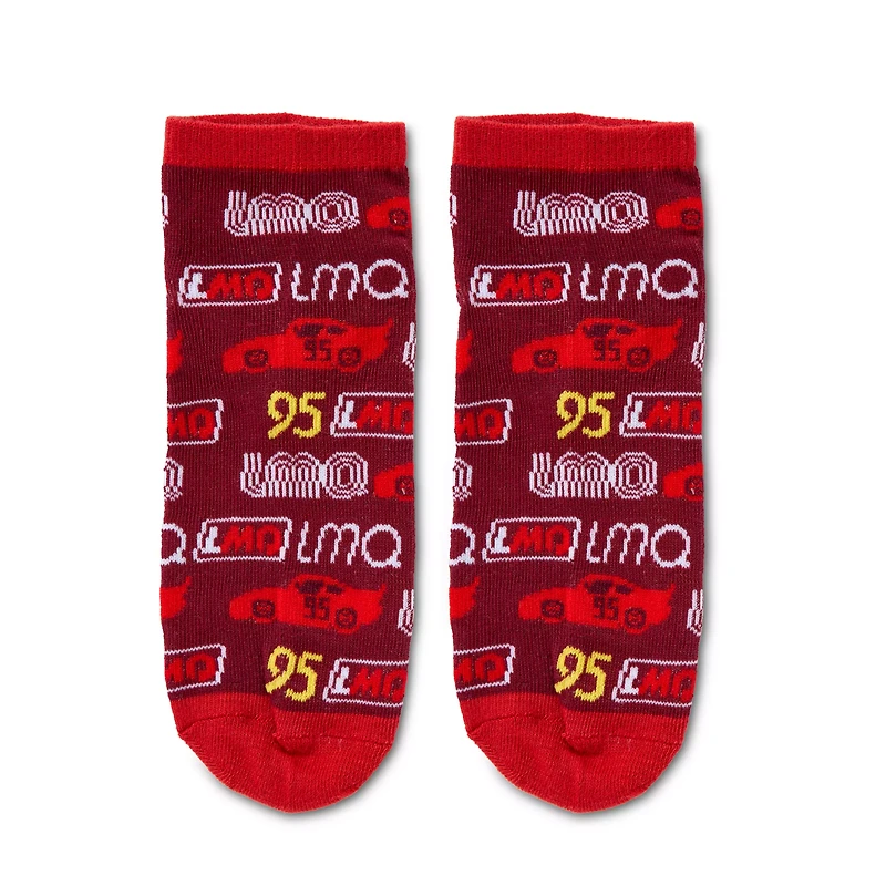 Lightning McQueen No Show Socks - 5 Pack