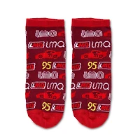 Lightning McQueen No Show Socks - 5 Pack