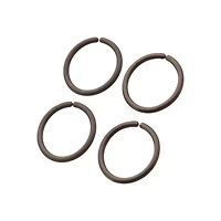 Multi-Pack Black Seamless Septum Rings 4 Pack - 16 Gauge