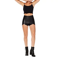 White Fishnet Tights