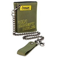 Adventure Time Unacceptable Chain Wallet