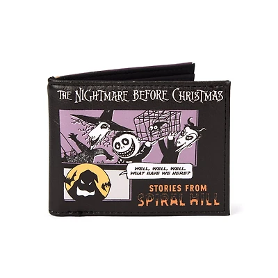 The Nightmare Before Christmas Comic Strip Bifold Wallet