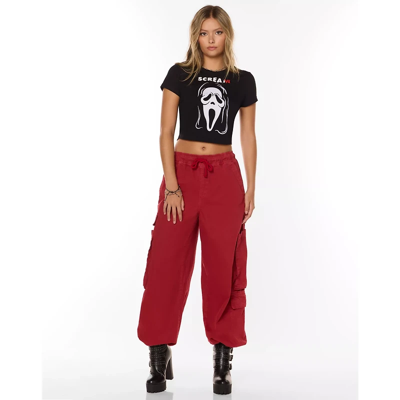 Black Ghost Face Baby T Shirt