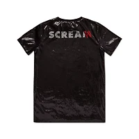 Ghost Face Sequin T Shirt Dress