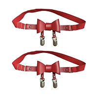 Red Bow Garter Belts