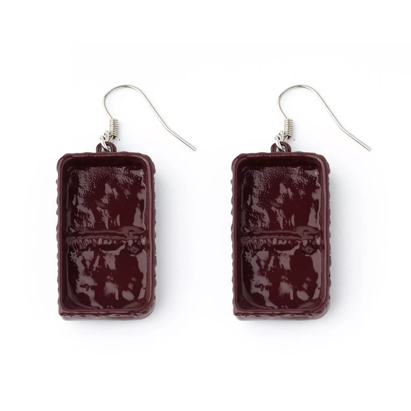 Cosmic Brownie Dangle Earrings - 18 Gauge