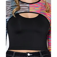 Long Sleeve Rainbow Rave Shrug