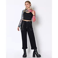 Long Sleeve Rainbow Rave Shrug