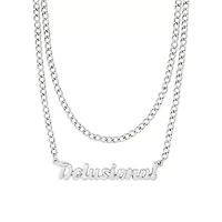 Kayla Malecc Delusional Double Chain Necklace