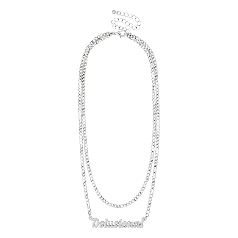 Kayla Malecc Delusional Double Chain Necklace