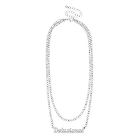Kayla Malecc Delusional Double Chain Necklace