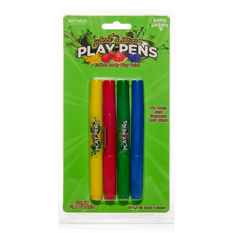 Multi-Pack Sweet & Sour Edible Play Pens - 4 Pack