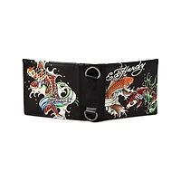 Ed Hardy Koi Fish Chain Wallet