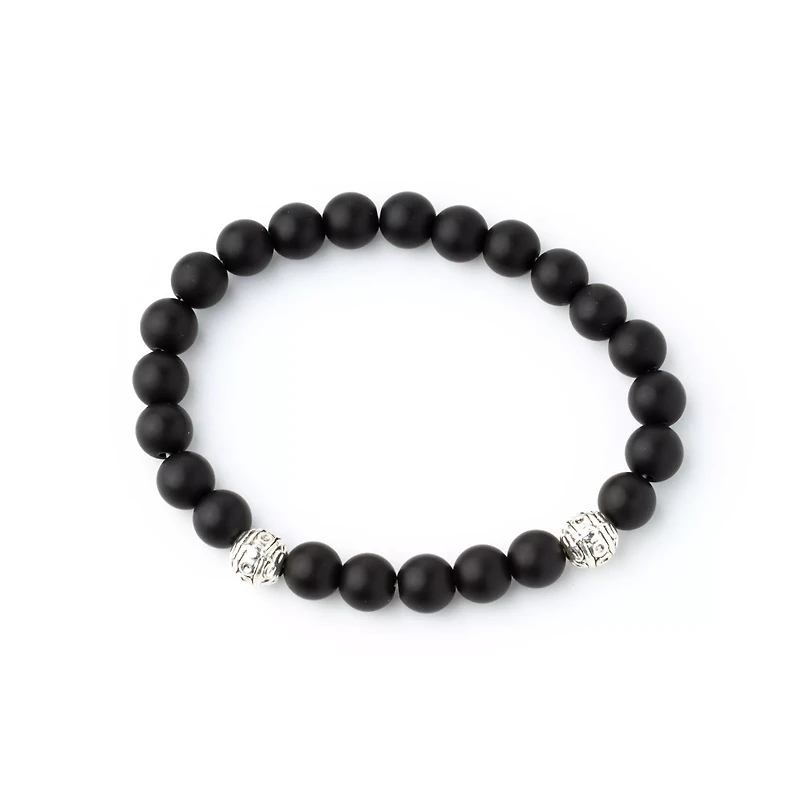 Onyx Stone Beaded Bracelet