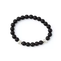 Onyx Stone Beaded Bracelet