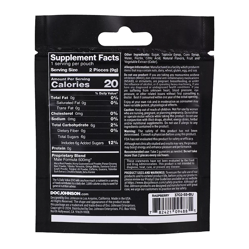 Rock Solid Exceed Male Enhancement Gummies - 2 Pack
