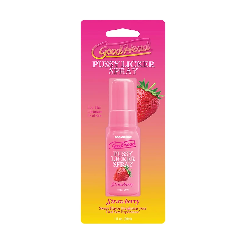 Good Head Strawberry Pussy Licker Spray - 1 oz.