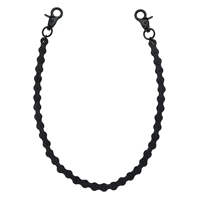 Black Bike Chain Wallet Chain