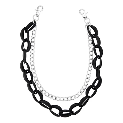 2 Row Chunky Wallet Chain
