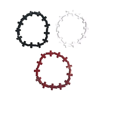 Multi-Pack Crosses Bracelets - 3 Pack
