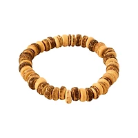 Multi-Pack Brown Beaded Rope Bracelets - 5 Pack