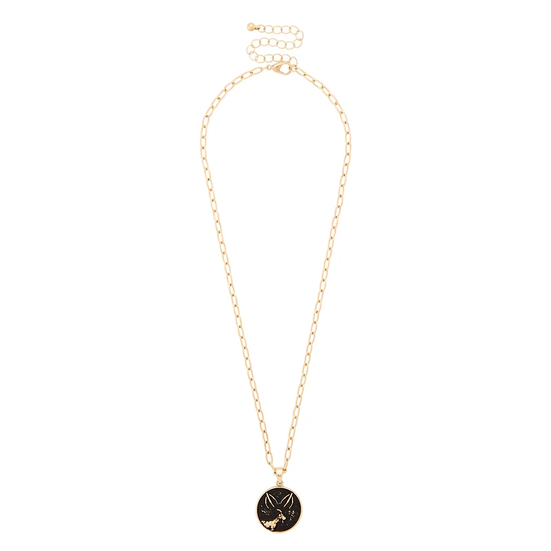 Chupacabra Taurus Zodiac Pendant Necklace
