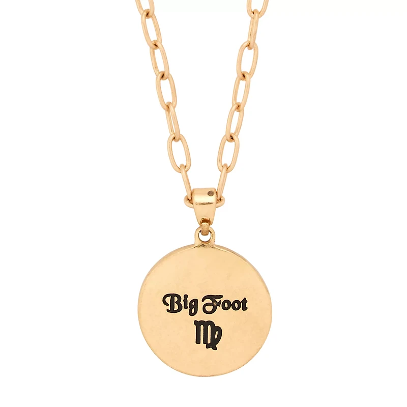 Big Foot Virgo Necklace