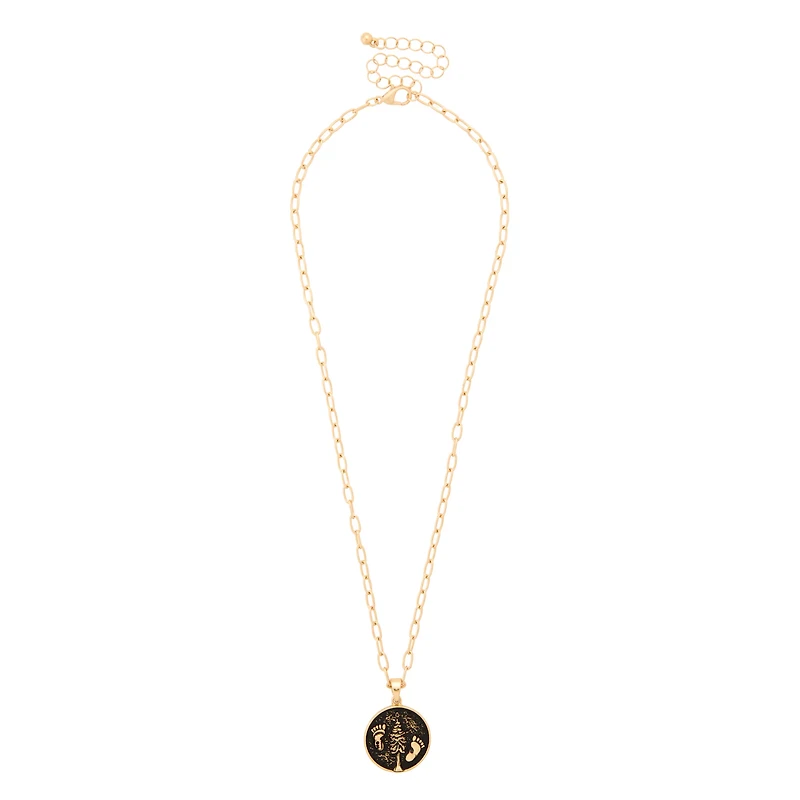 Big Foot Virgo Necklace