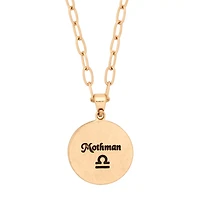 Mothman Libra Zodiac Pendant Necklace