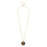 Mothman Libra Zodiac Pendant Necklace