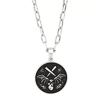 Vampire Scorpio Zodiac Pendant Necklace