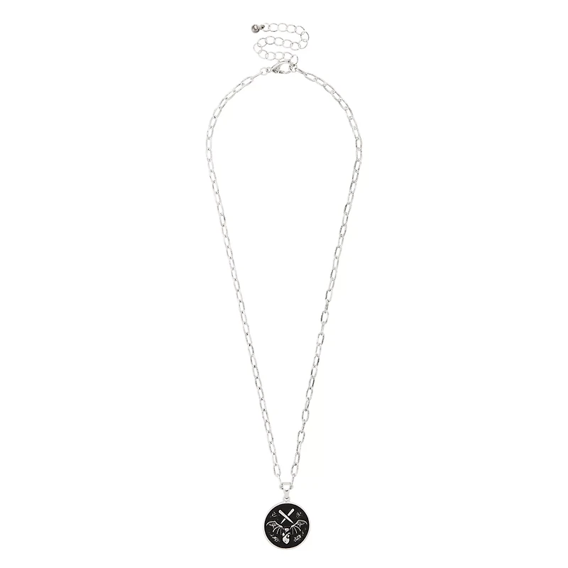 Vampire Scorpio Zodiac Pendant Necklace