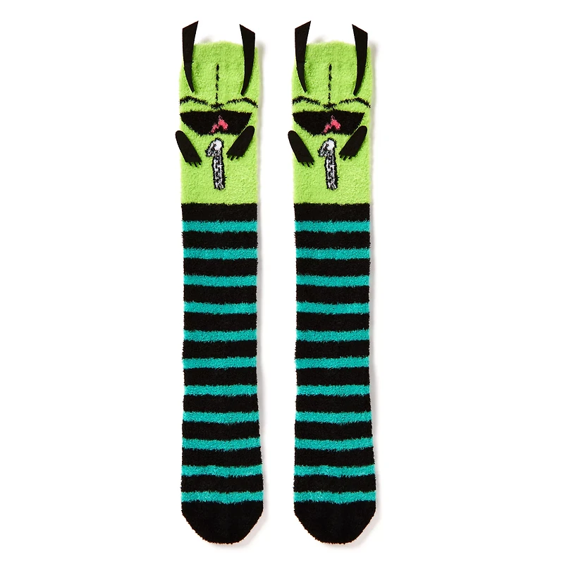 GIR Knee High Fuzzy Socks - Invader Zim