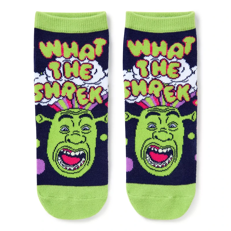 Multi-Pack Shrek Statement No Show Socks - 5 Pack