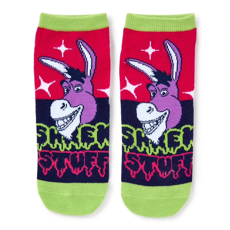 Multi-Pack Shrek Statement No Show Socks - 5 Pack