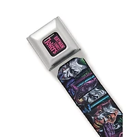 Buckle-Down The Joker Comic Book Seatbelt Belt - Batman