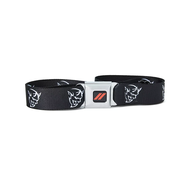 Buckle-Down Dodge Demon Icon Seatbelt Belt