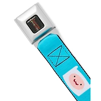 Buckle-Down Finn and Jake Faces Seatbelt Belt - Adventure Time